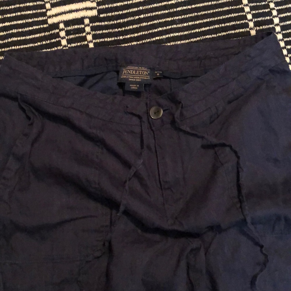 Pendleton Navy Canvas Pants